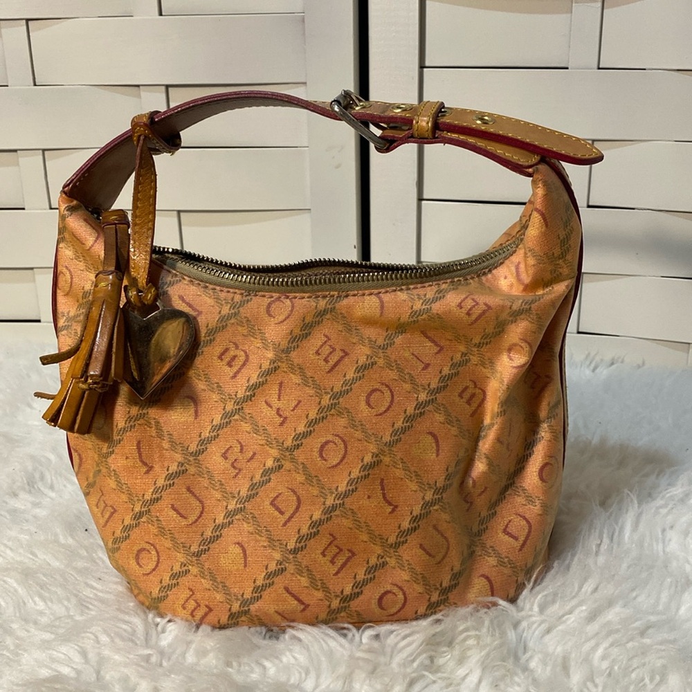 Dooney & Bourke Orange Hobo Bag